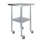 Amgood 24x24 Rolling Prep Table with Stainless Steel Top AMG WT-2424-WHEELS - alternate 1